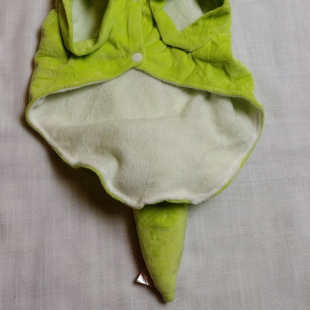 Dinosaur Costume for Small Dog/Cat Halloween Puppy Clothes Soft Fleece size L - Picture 8 of 8
